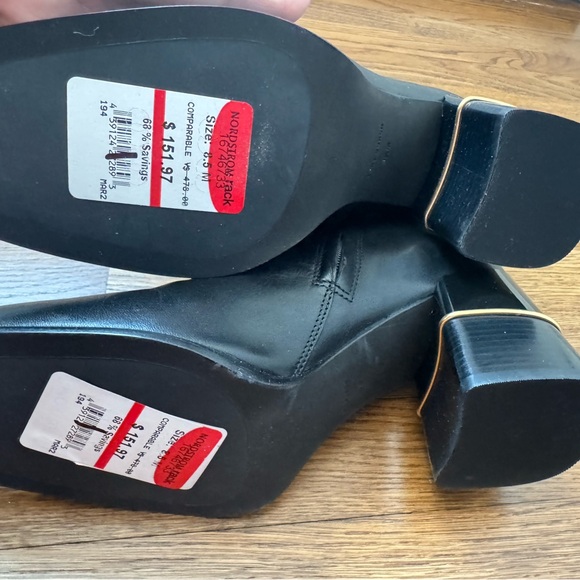 Tory Burch Black Ankle Boots, size 8.5! - Picture 5 of 5